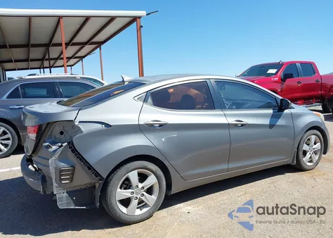 2013 Hyundai Elantra Gls from USA, damaged, VIN 5NPDH4AE4DH398253